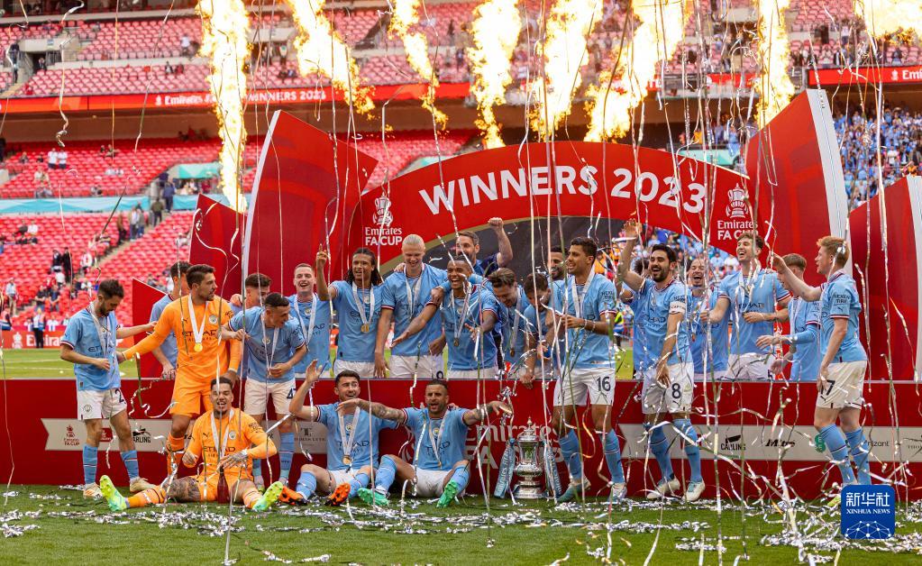 英格兰足总杯:曼城夺冠-新湖南