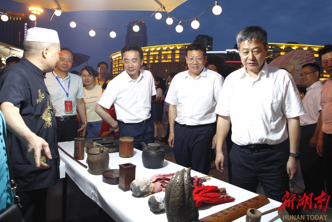 邵阳市举行“文化和自然遗产日”非遗展示展演暨首届“非遗夜市”活动_邵商网