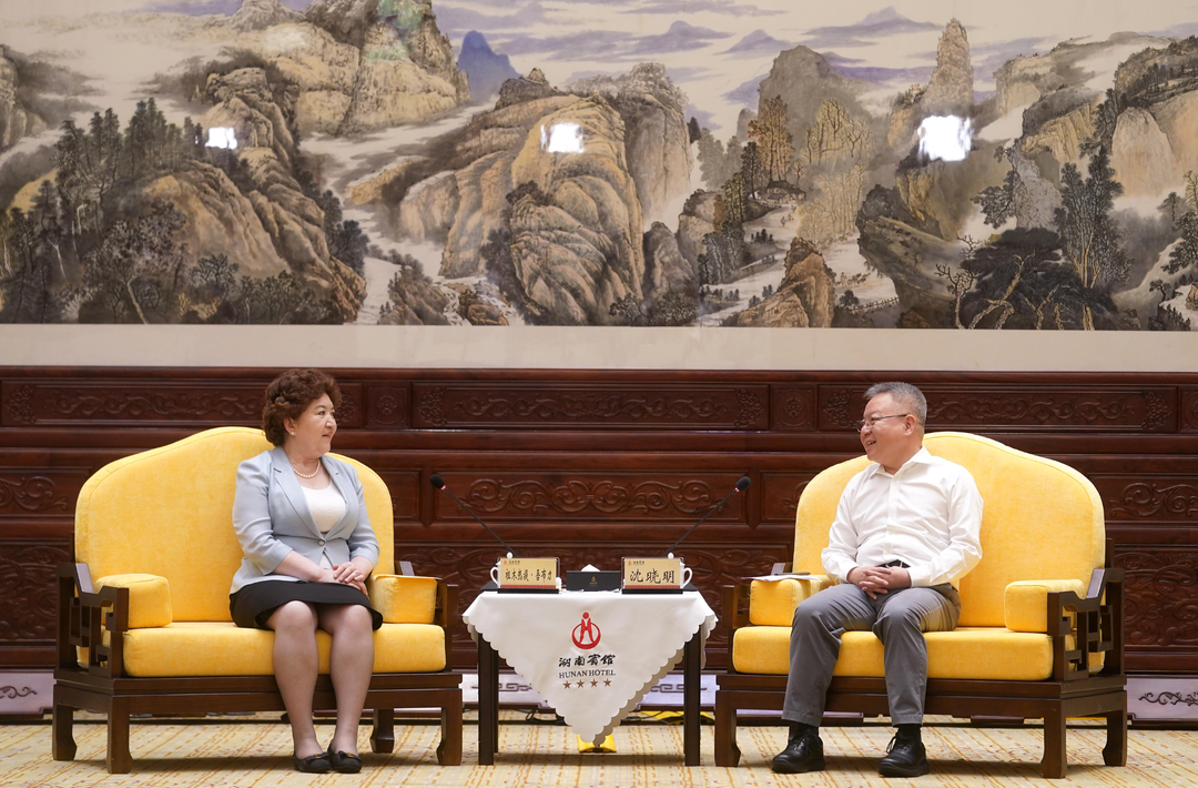 新疆维吾尔自治区党政代表团来湘考察