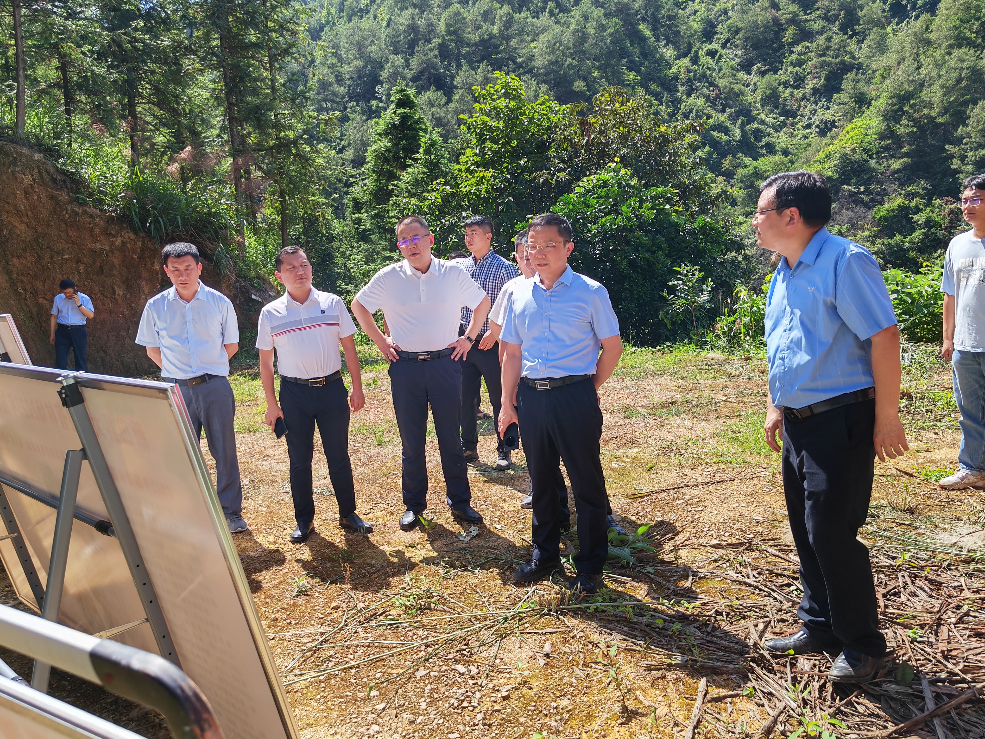 吴剑波赴永州调研国家储备林建设模式及金融创新工作