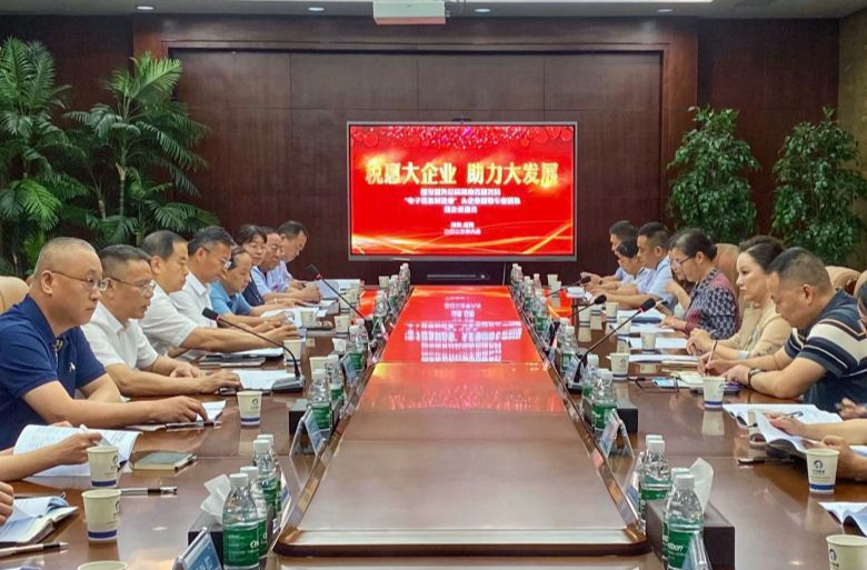 湖南省“电子设备制造业”大企业税收 专业团队税企见面会在益阳召开