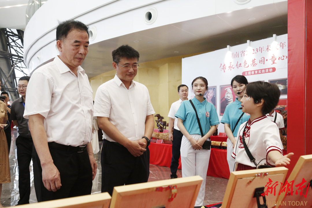 全省2023年“童心向党”主题非遗会展在邵阳举行_邵阳头条网