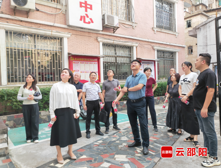 于金旺到双清区桥头街道督导创文工作_邵阳头条网