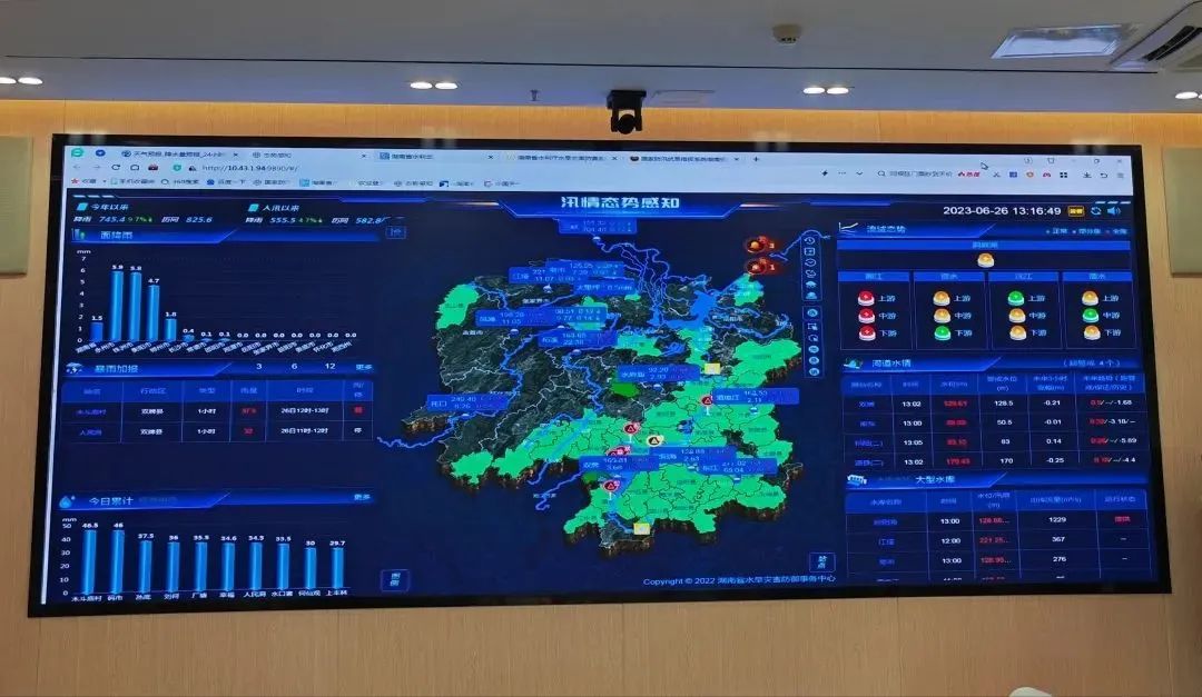 智能系統(tǒng)上新，預(yù)警到人、調(diào)度到點(diǎn)——湖南防洪有“智慧”