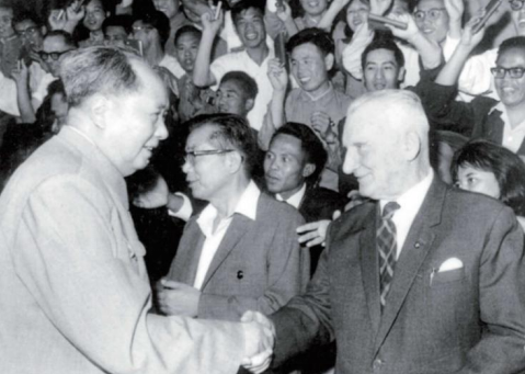 访路易61艾黎的后人邓邦镇,卢波老人