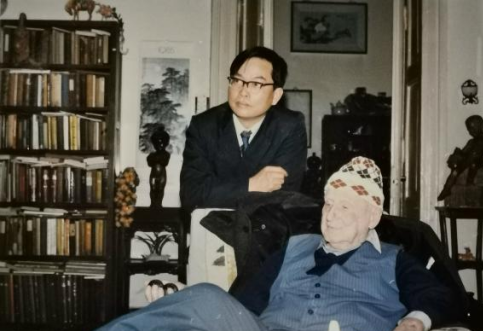 访路易61艾黎的后人邓邦镇,卢波老人