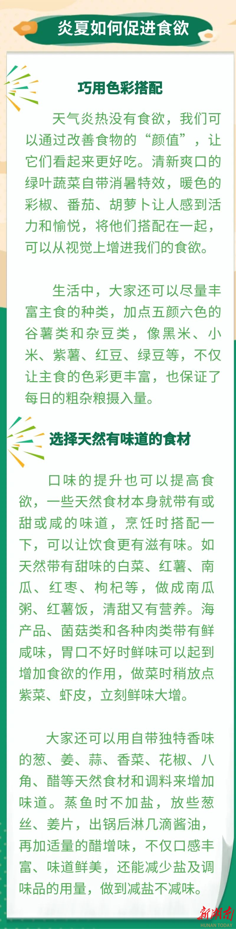 乐鱼体育官网天一热就不想吃饭怎么办？(图2)