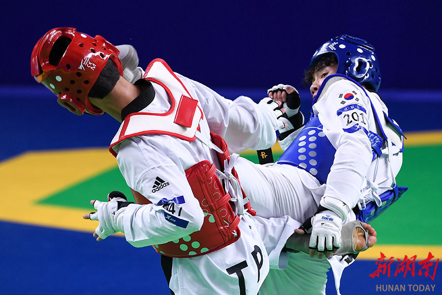 成都大运会丨跆拳道男子68kg级决赛韩国选手夺金 - 资讯 - 新湖南