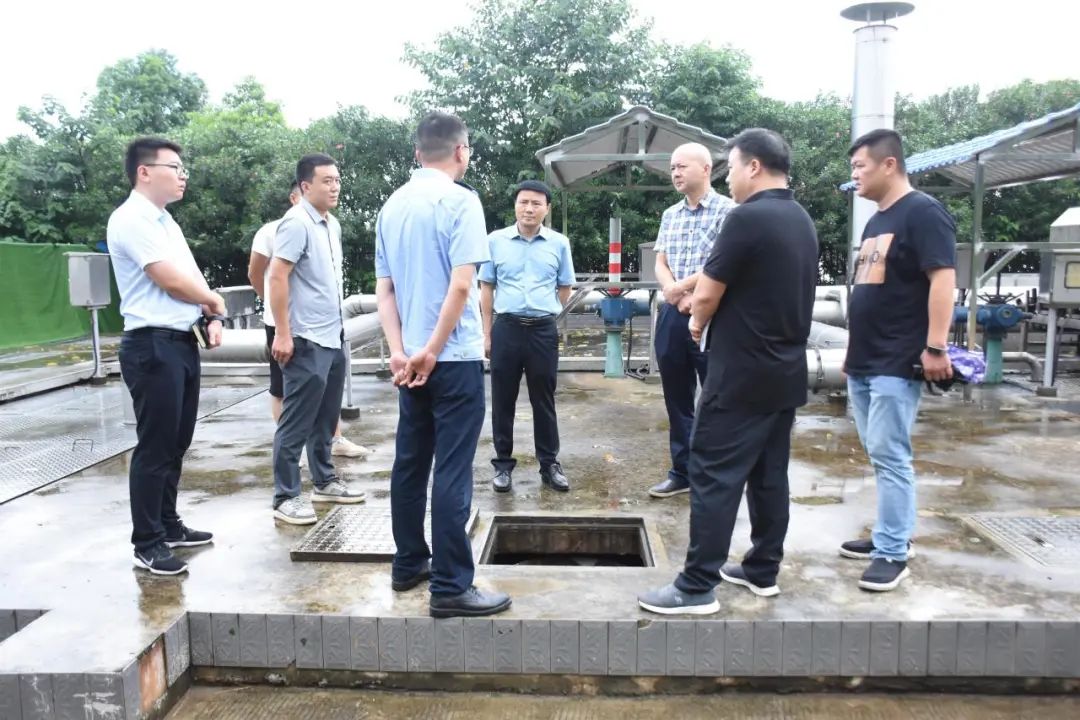 钱丹青带队开展污水处理厂进水COD浓度偏低问题专项督察