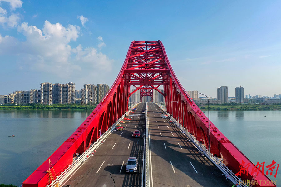 湘阴县樟树港湘江大桥图片