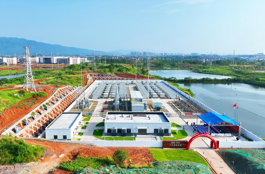 湘赣边最大独立共享储能电站并网投运，助力湖南新型电力系统构建