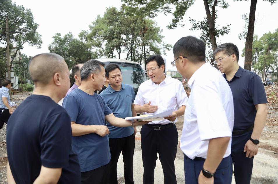 华学健专题调研市区重点企业和项目运行情况_邵阳头条网