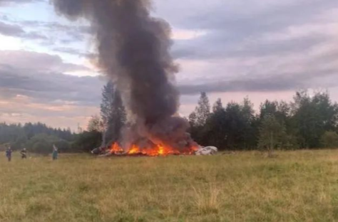 俄联邦侦查委员会：确认普里戈任在特维尔州飞机失事事件中遇难