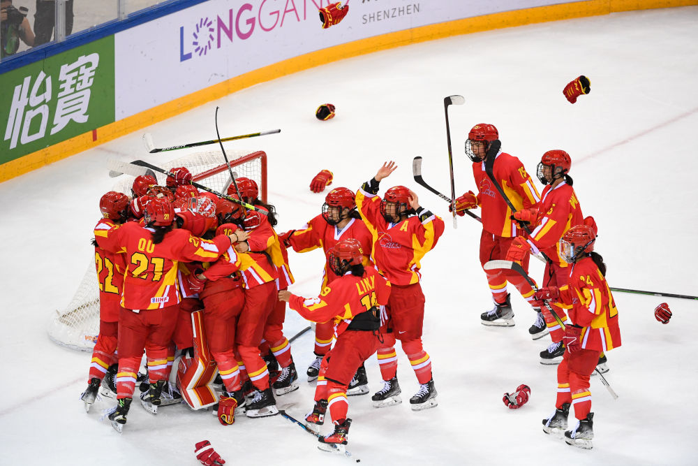 女子冰球世锦赛:中国队五战全胜晋级顶级组-新湖南