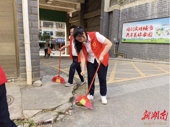邵阳县行政审批服务局助力全国文明城市创建_邵阳头条网