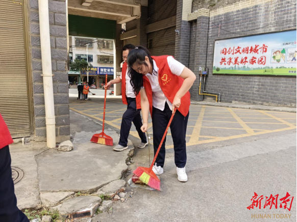 邵阳县行政审批服务局助力全国文明城市创建_邵商网