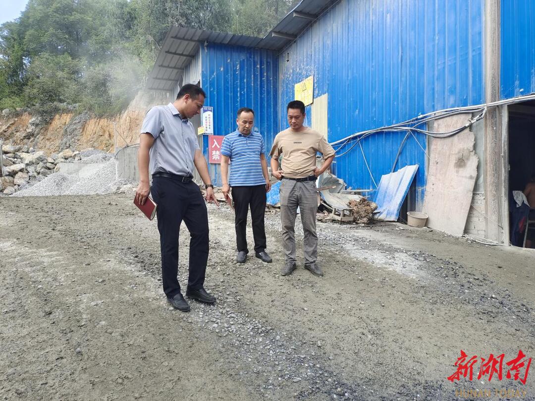 隆回桃花坪街道开展工贸企业安全生产和消防安全检查_邵阳头条网