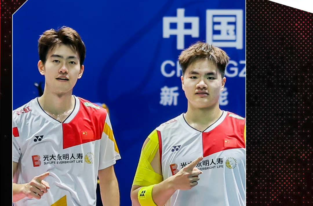 国羽“00后”男双组合梁伟铿/王昶，夺冠！