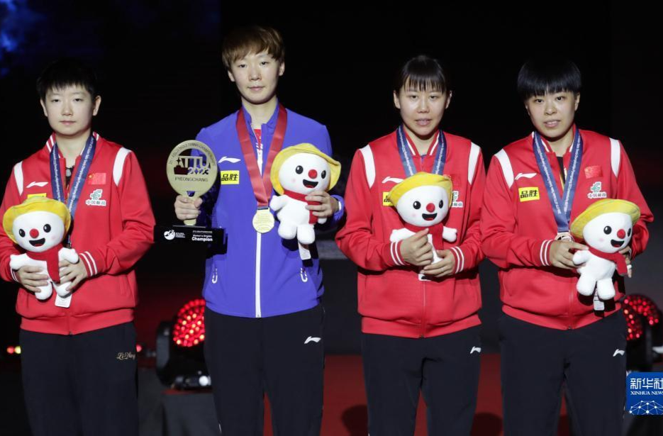 乒乓球亚锦赛：中国选手包揽混双、男双、女单冠军