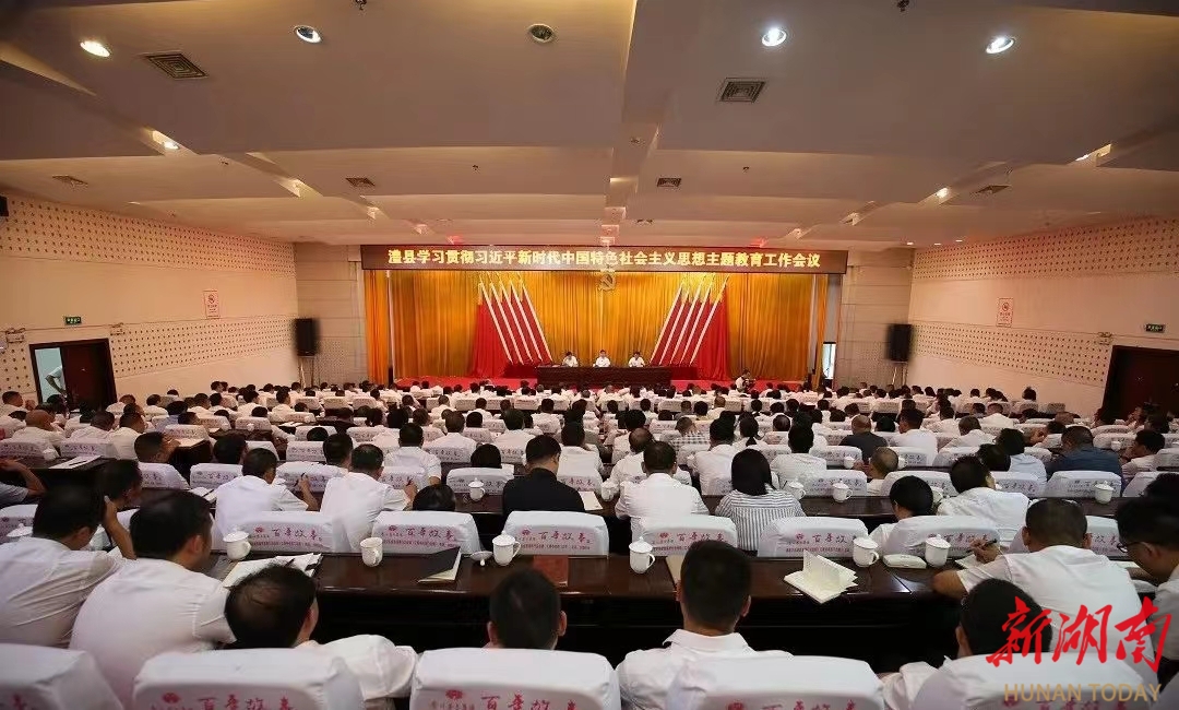 澧县学习贯彻习近平新时代中国特色社会主义思想主题教育工作会议召开