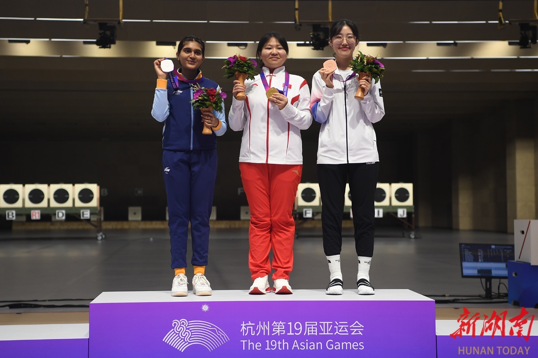 亚运湘军|爱笑的女孩，运气不会差