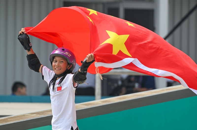 杭州亚运会|13岁！中国最年轻亚运冠军诞生