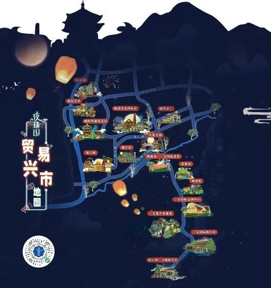江西文旅出新招：“夜珠山”贸易兴市地图持续火热