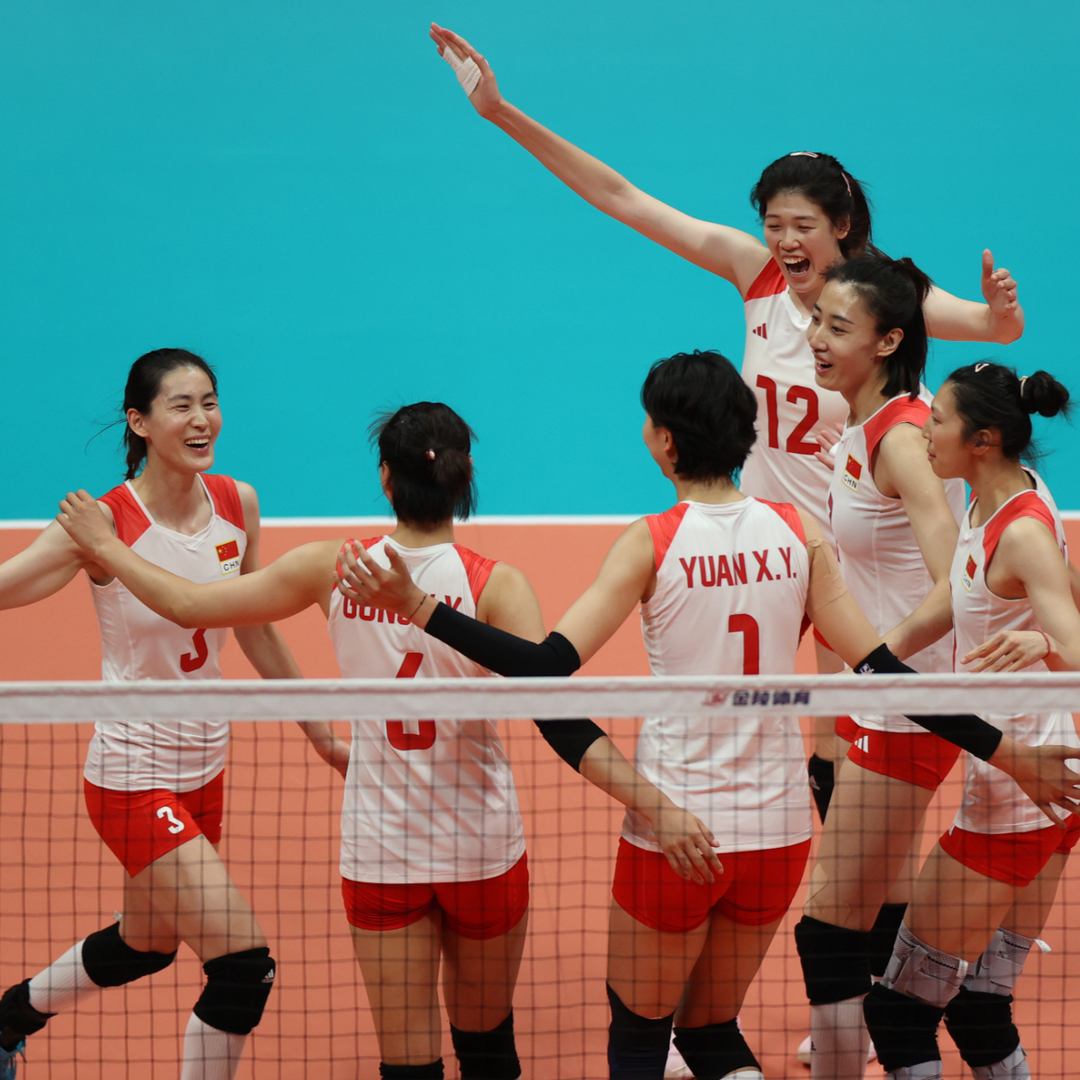 亚运第九冠！中国女排3-0日本队卫冕亚运冠军