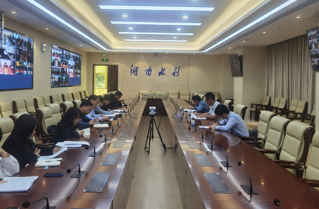 湖南省水利厅召开全省灌区项目前期工作推进会