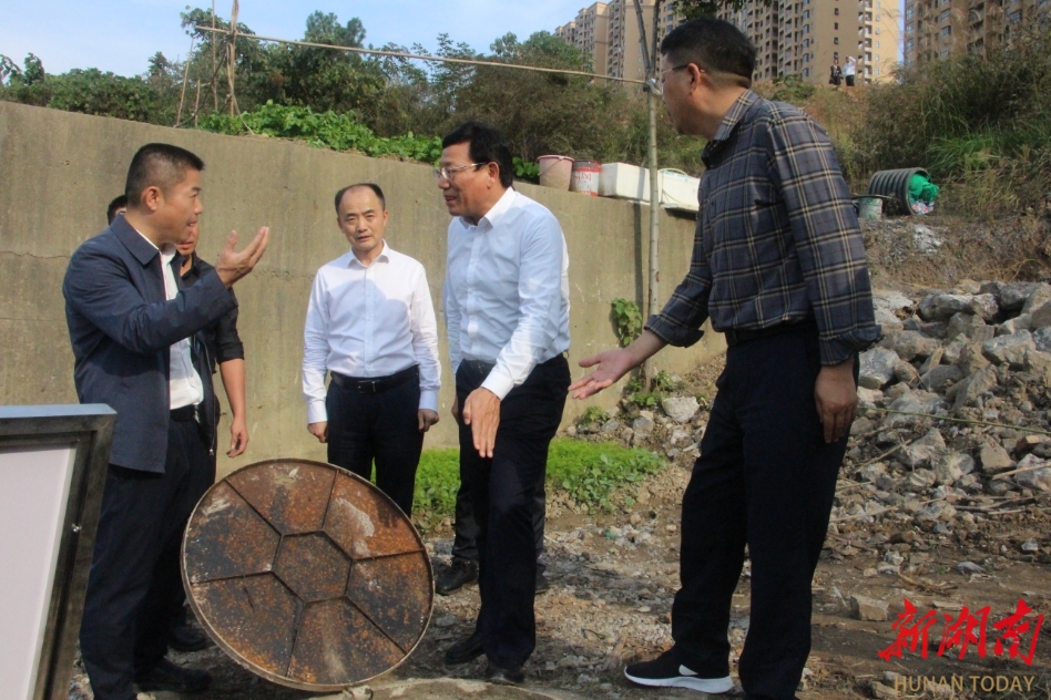华学健到红旗河巡河,督导环保问题整改工作_邵阳头条网