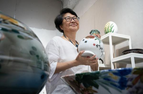 一位臺灣藝術家的“醴漂”生活與醴陵瓷創作