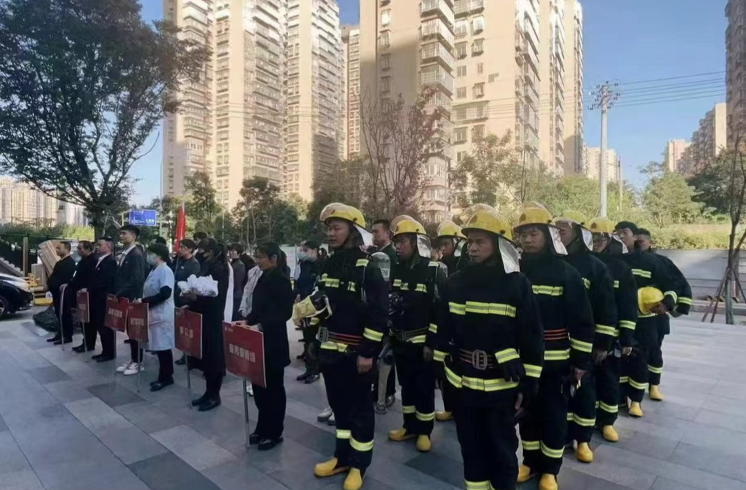 明城社区开展“119”消防安全月主题活动