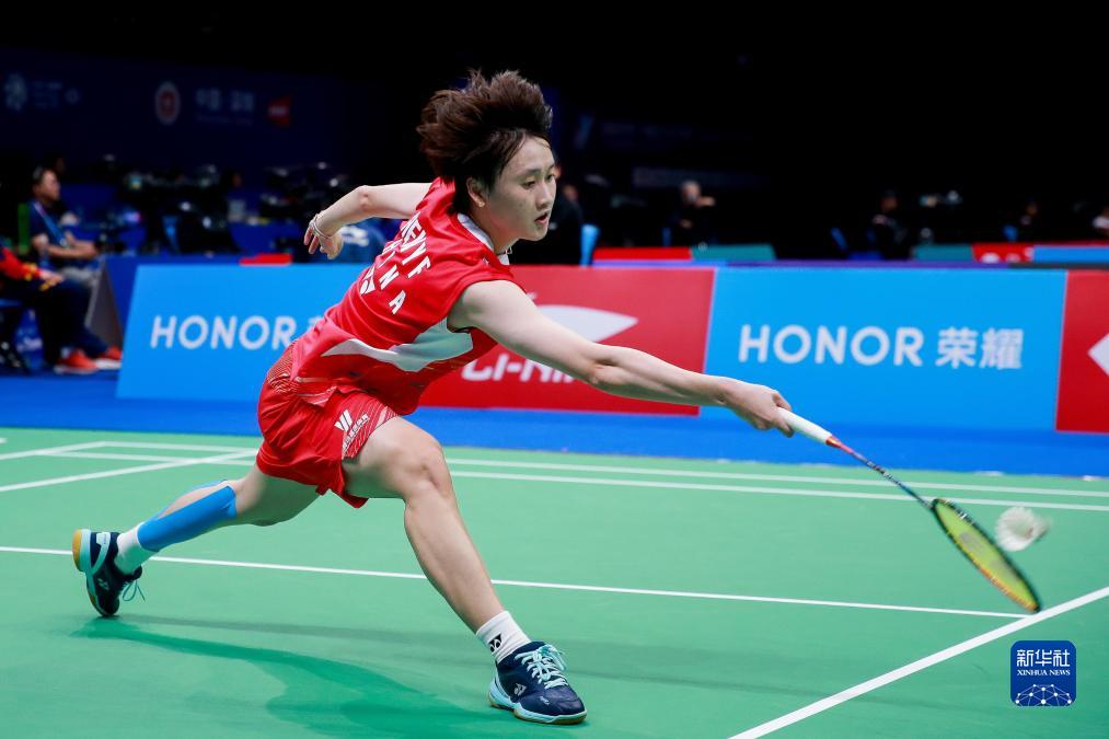 羽毛球中国大师赛陈雨菲晋级