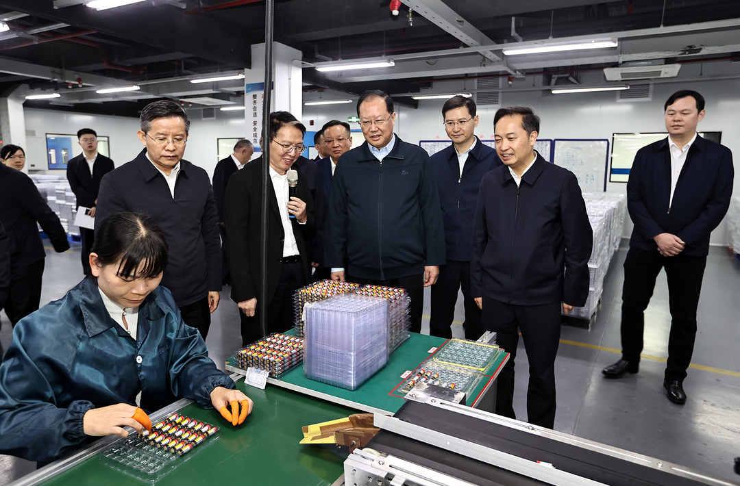 毛伟明在郴州调研：让绿色更亮丽 为发展增金色