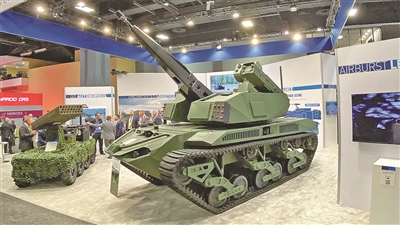 美推出防空型无人坦克