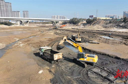 县区丨湘江三级航道建设潇湘船闸工程加速推进