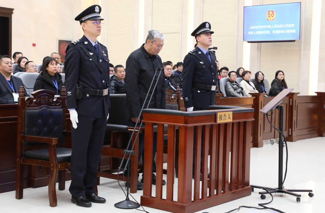 内蒙古自治区高级人民法院原党组书记、院长胡毅峰受贿、利用影响力受贿案一审宣判