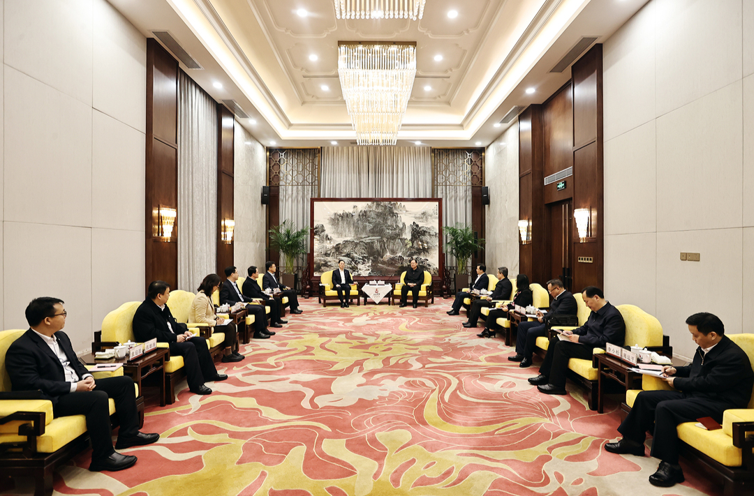 省政府与通用技术集团举行工作会谈  毛伟明于旭波出席