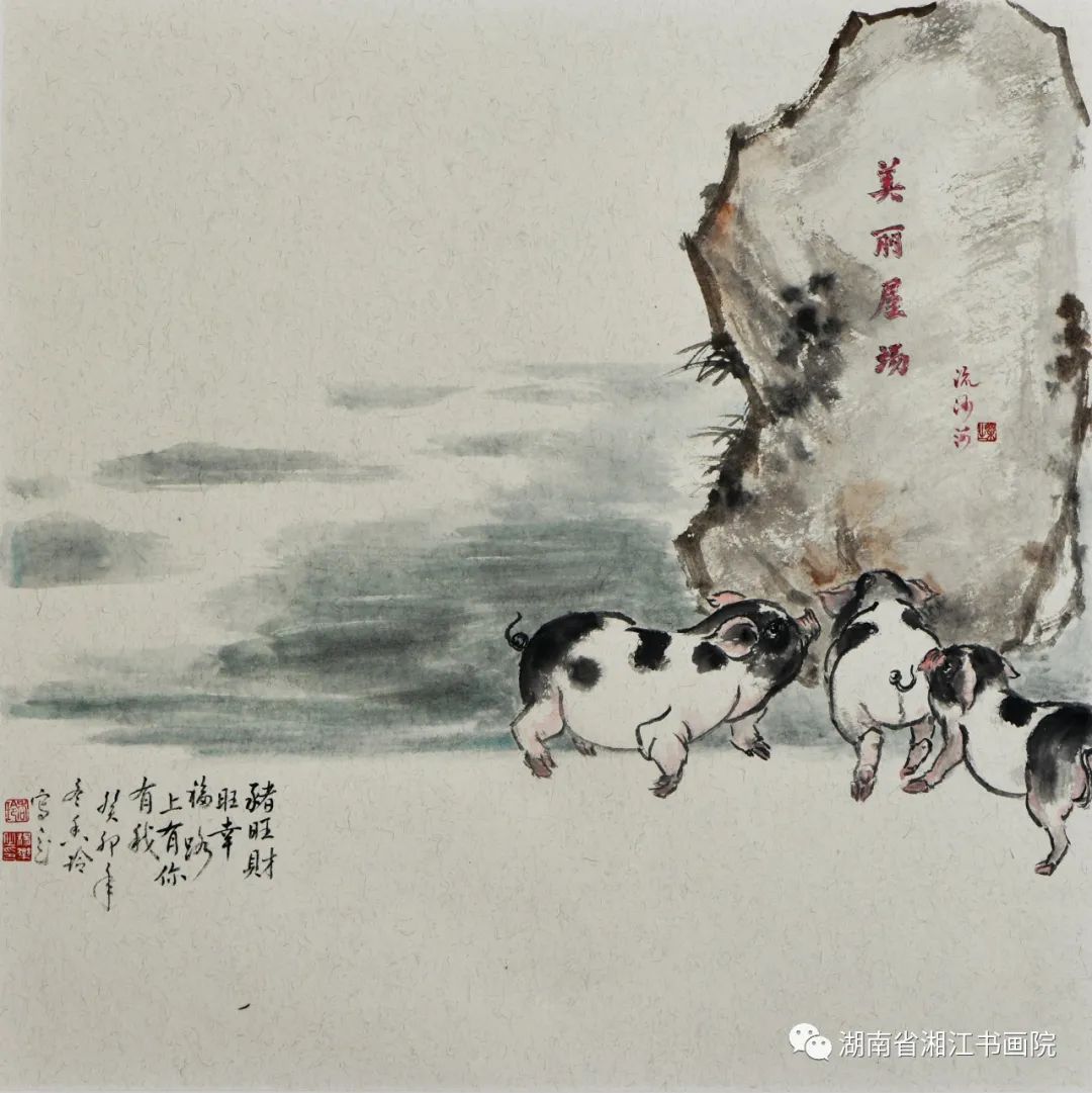 杨香玲｜宁乡花猪入画来——画猪小记- 湘江副刊- 新湖南