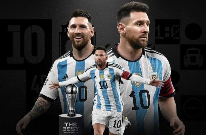 梅西第八次当选“世界足球先生”