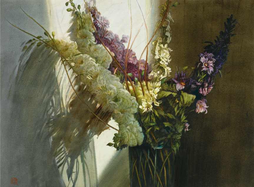 著名水彩画家殷保康逝世