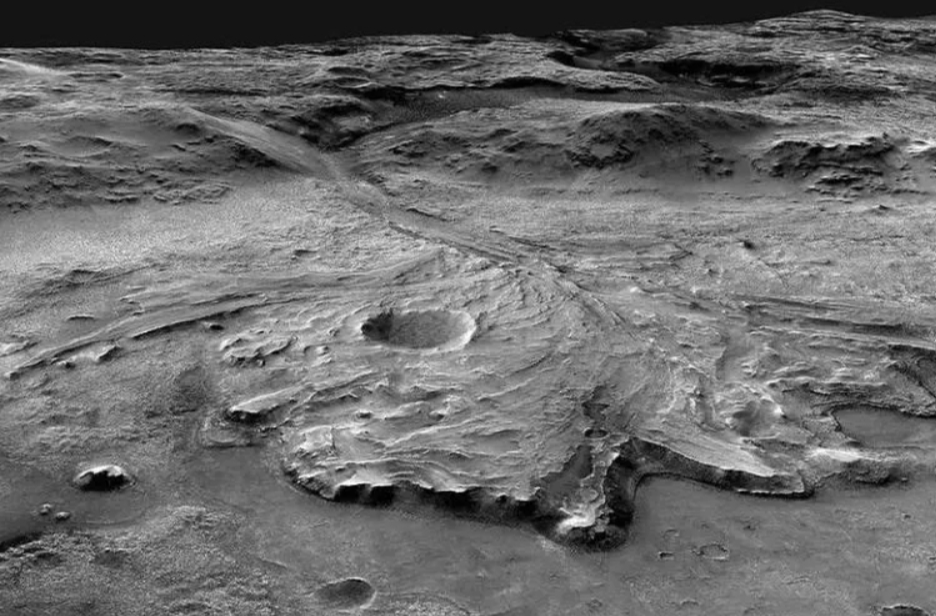 研究发现，火星在远古曾存在巨大湖泊和河流三角洲