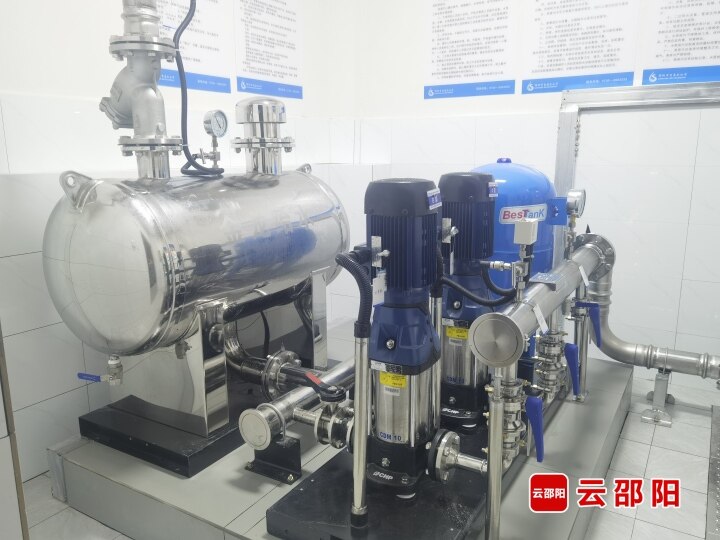 邵阳市首个二次供水改造小区通水_邵阳头条网