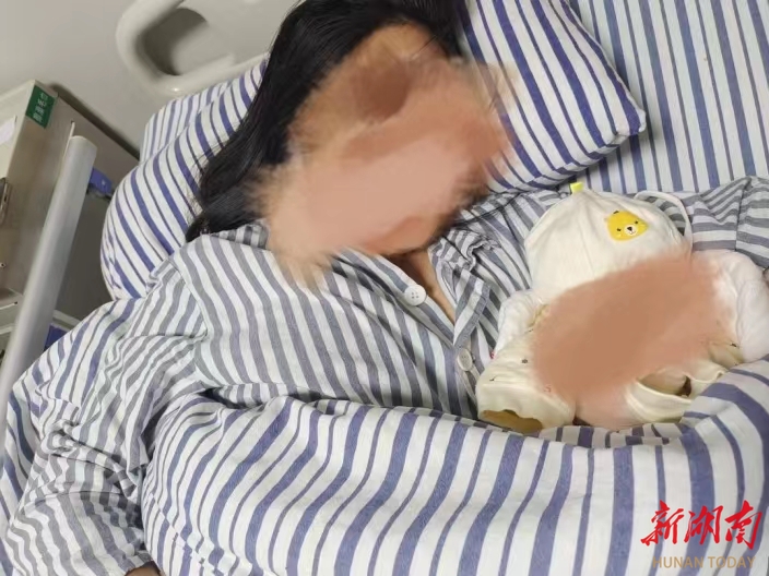 新春走基层④：混血宝宝在长沙县第一人民医院顺利分娩