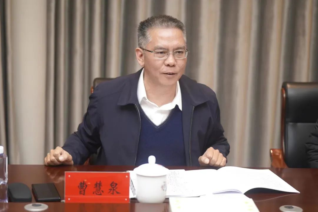 曹慧泉在株洲市委宣传部走访调研