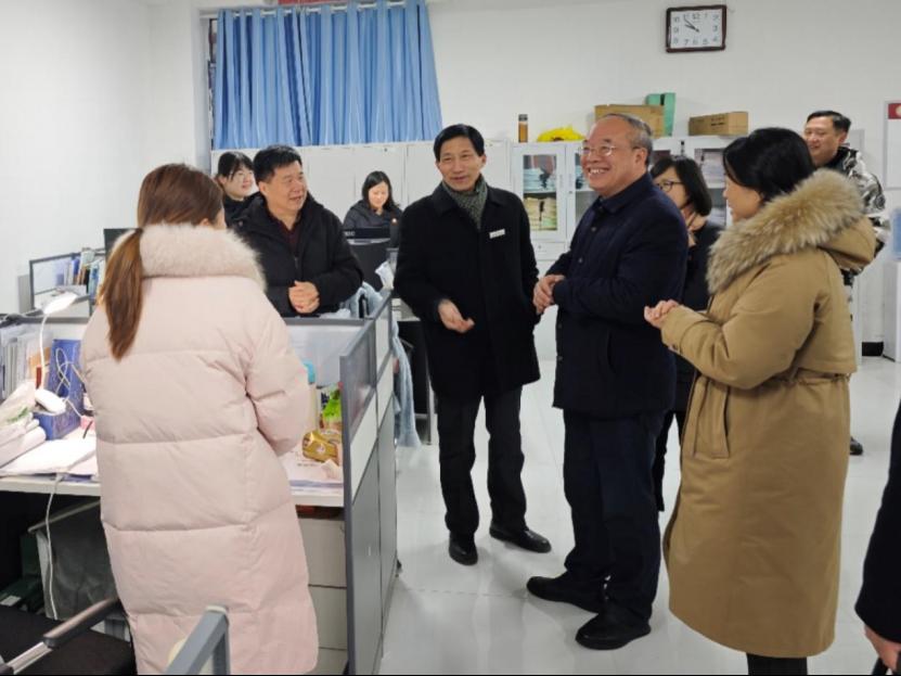湖南中医药大学领导巡视湘杏学院湘阴校区开学准备工作