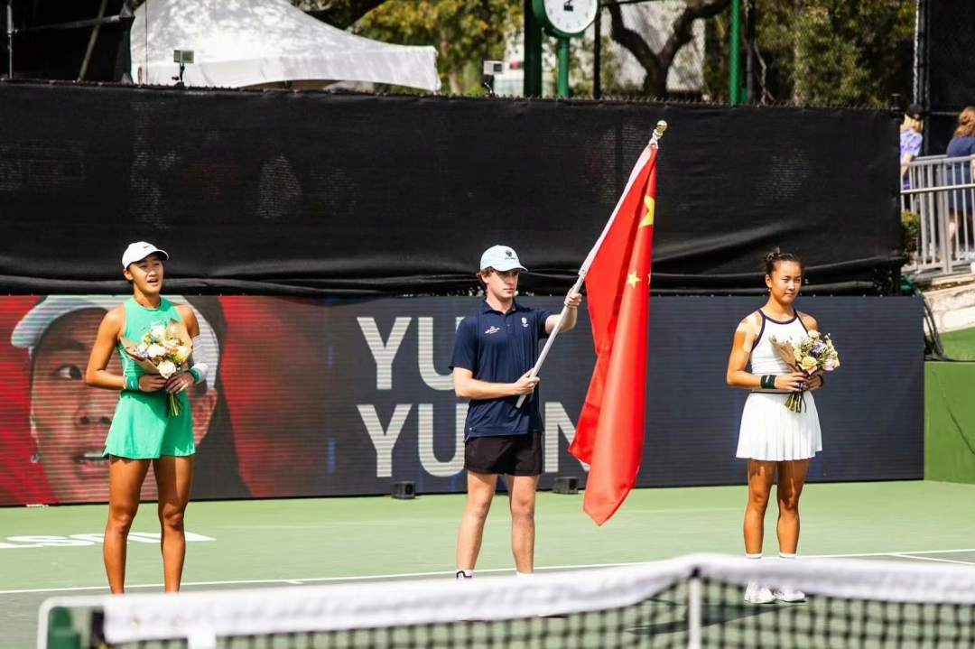 祝贺！袁悦获得WTA巡回赛首冠