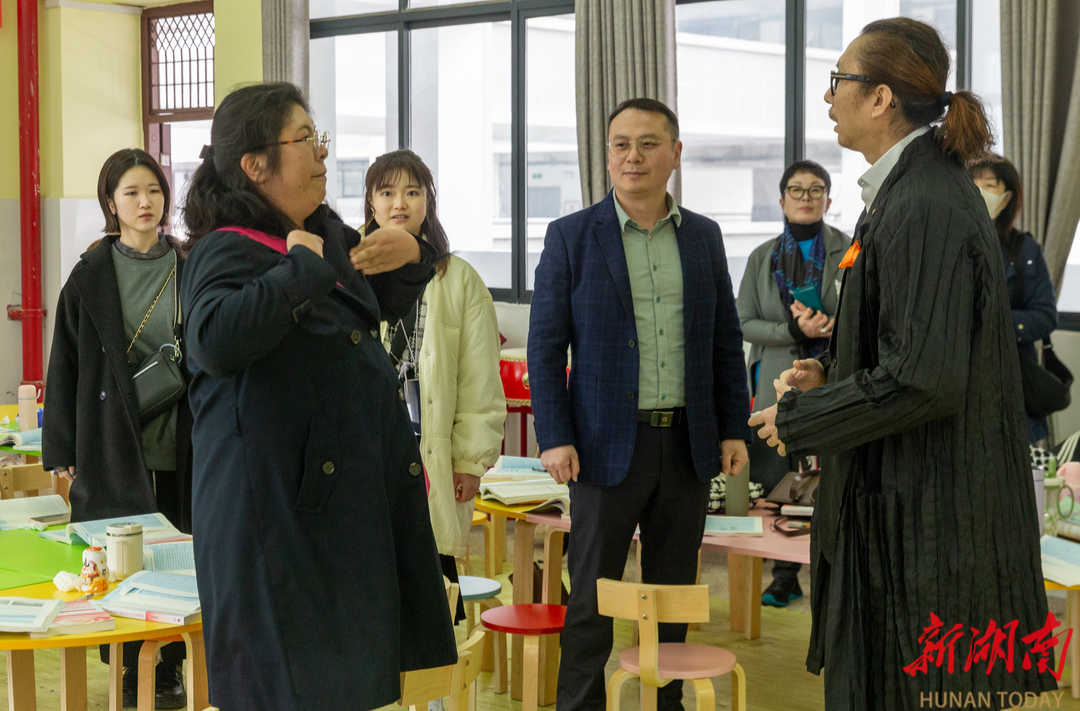 日本琵琶湖学院大学研学团访问湖南幼儿师范高等专科学校
