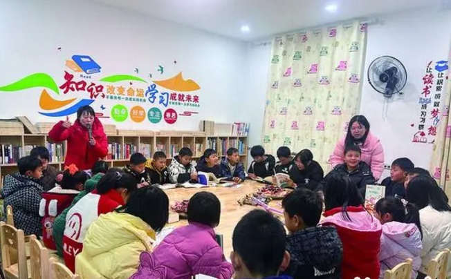 湖南福彩助力“乡村阅读小屋”项目，关爱留守儿童