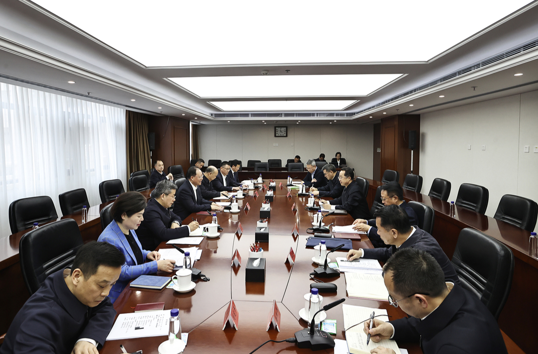 省政府与民政部在京举行工作会谈 毛伟明陆治原出席